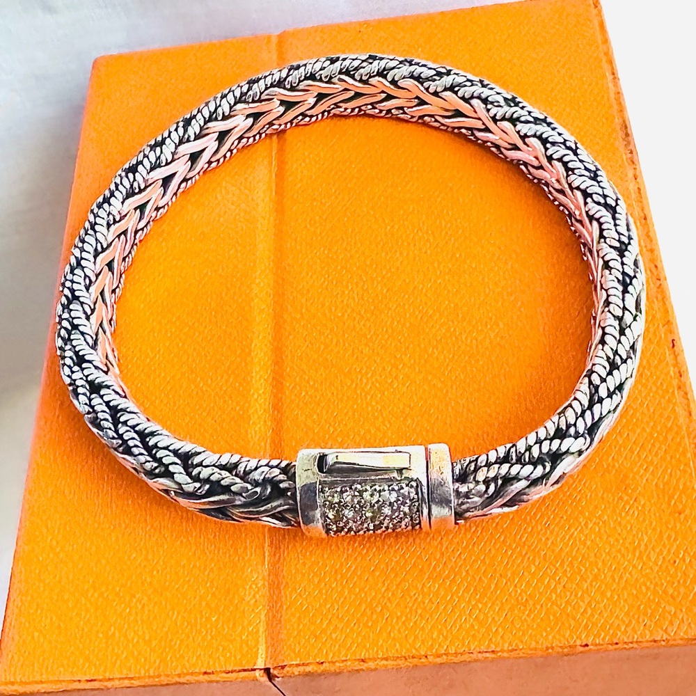 Phillip Gavriel 925 Silver Men’s Bracelet 8”